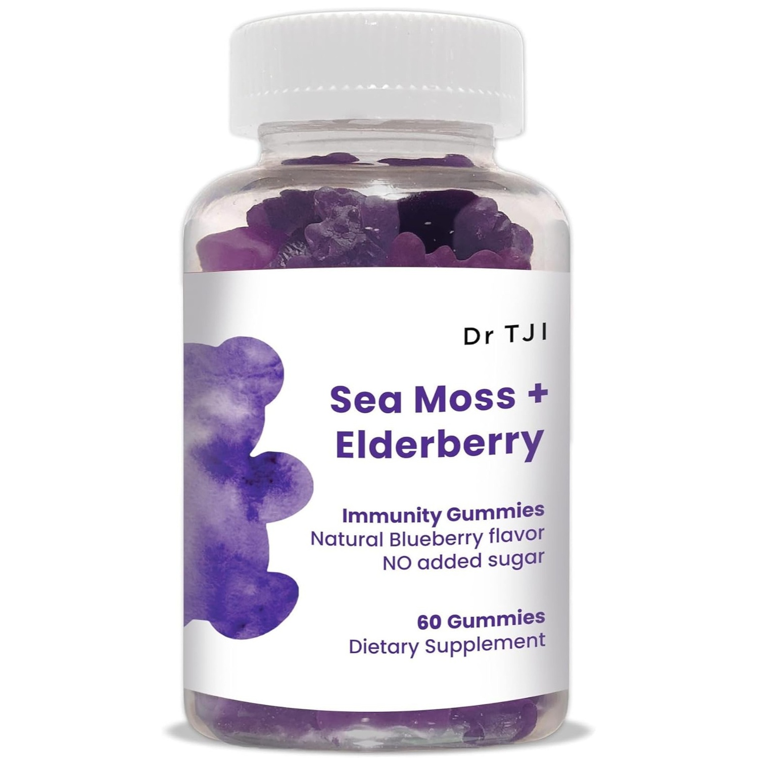 Sea Moss + Elderberry 60 ct